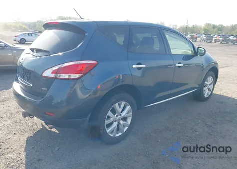 2013 Nissan Murano S из США, поврежденный, VIN JN8AZ1MW9DW315255